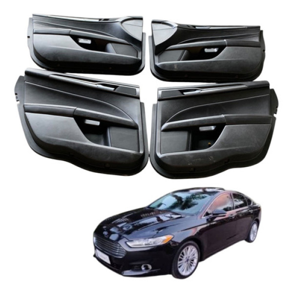 Jogo Forro Portas Ford Fusion  2013 2014 2015 2016
