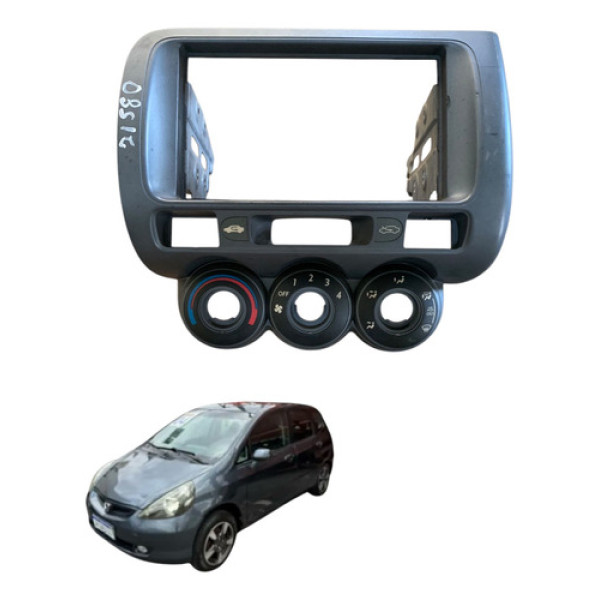 Acabamento Comando Ar Condicionado Honda Fit 2004 A 2009