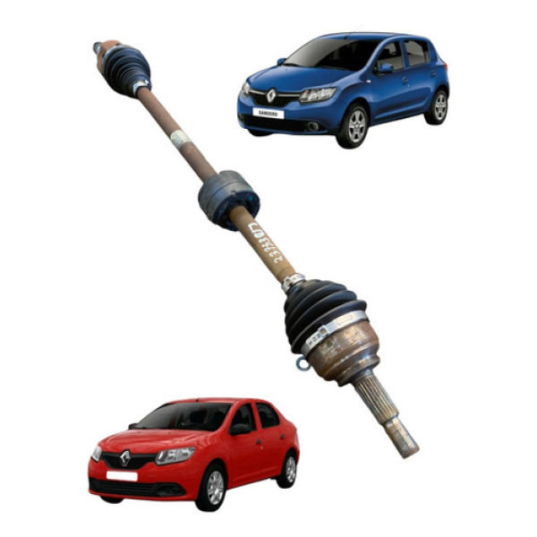 Semi Eixo Lado Direito Renault Sandero 1.0 3cil 2016 A 2021