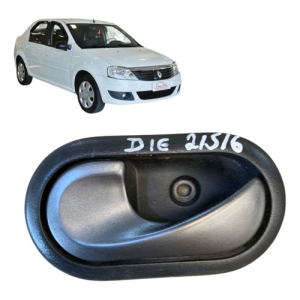 Maçaneta Interna Dianteir Esquerda Renault Logan 2009 A 2012