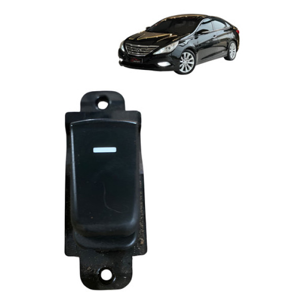 Botão Comando Vidro Trase Esque Hyundai Sonata 2010 A 2014 