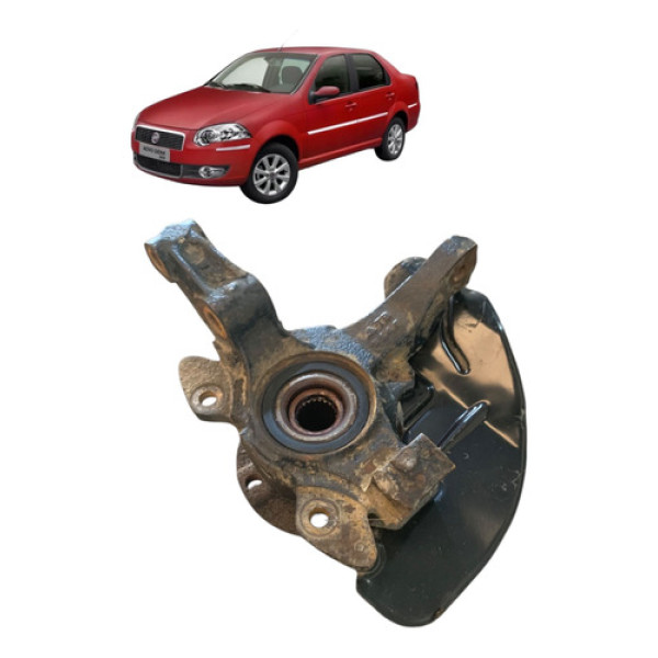 Montante Dianteiro Direito Fiat Siena 2005 A 2012