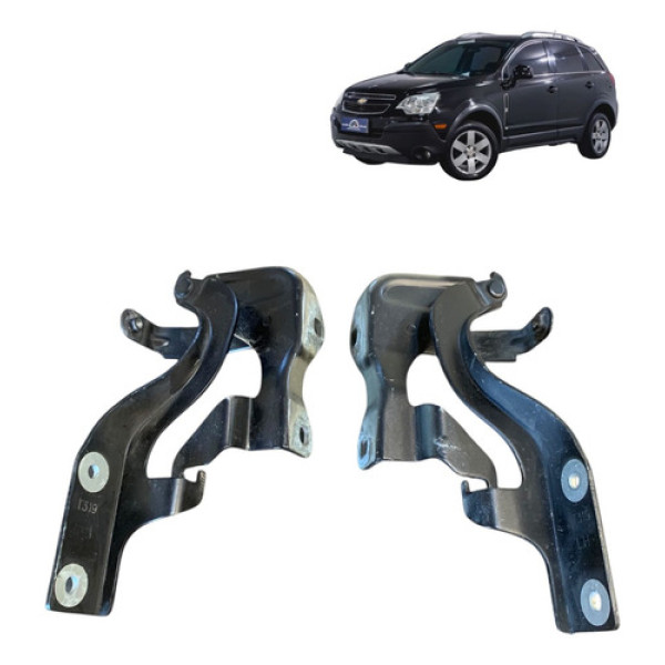 Par Dobradiça Capo Chevrolet Captiva 2008 A 2014