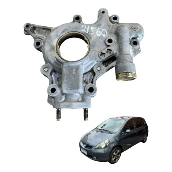 Bomba Óleo Motor Honda Fit 1.4 2004 2005 2006 2007 2008 2009