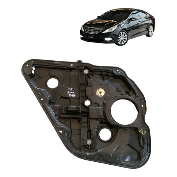 Maquina Vidro Traseira Esquerda Hyundai Sonata 2010 A 2014 