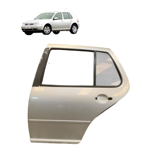 Porta Traseira Esquerda Volkswagen Golf 2001 A 2006