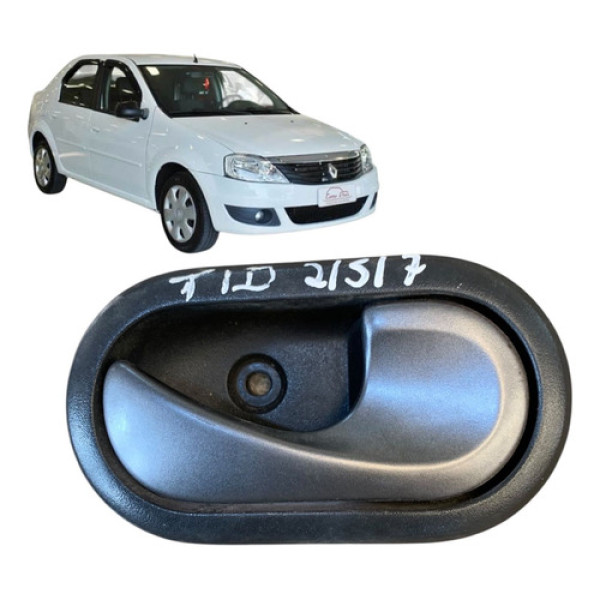 Maçaneta Interna Traseira Direita Renault Logan 2009 A 2012