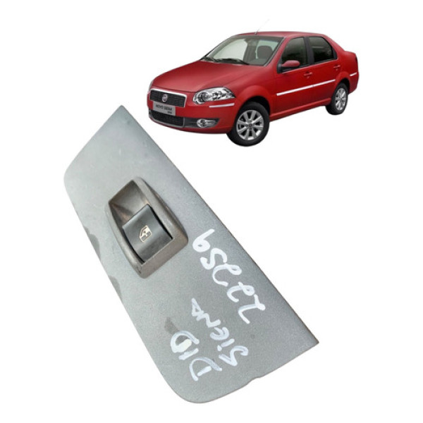 Comando Vidro Dianteiro Direito Fiat Siena 2005 A 2012