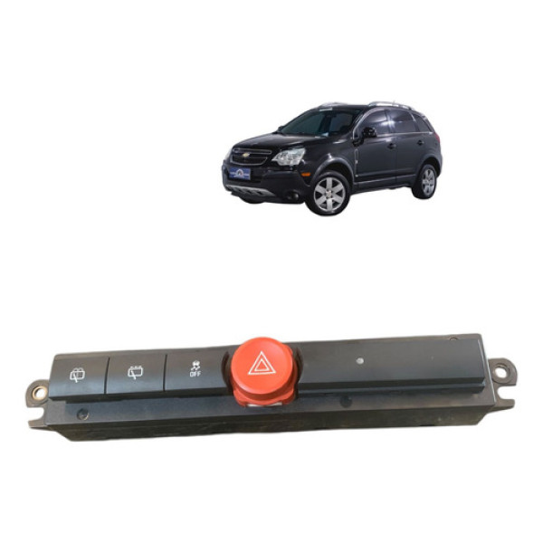 Bota Pisca Alerta Tração Chevrolet Captiva 2008 A 2014