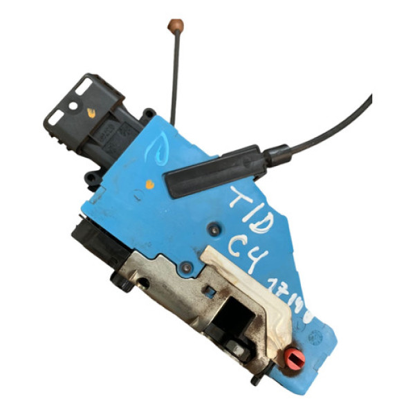 Fechadura Porta Traseira Direita Citroen C4 2008 A 2012 