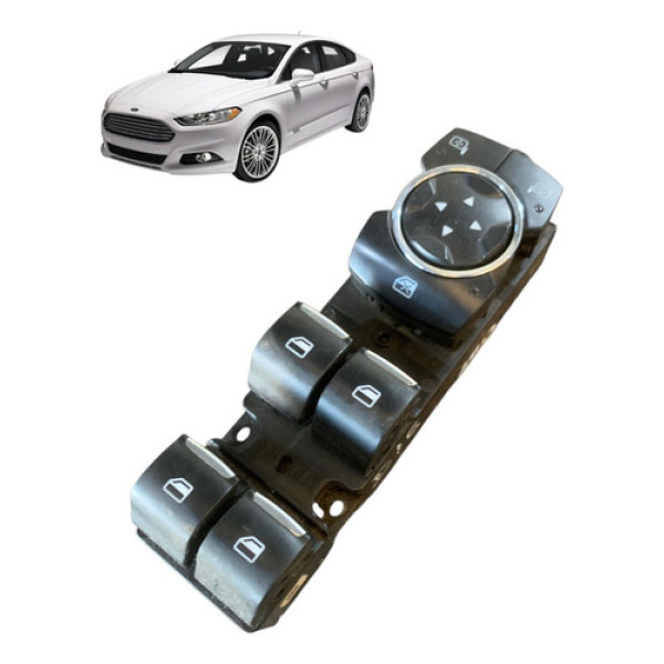 Botão Comando Vidro Dianteiro Esquer Ford Fusion 2013 A 2016