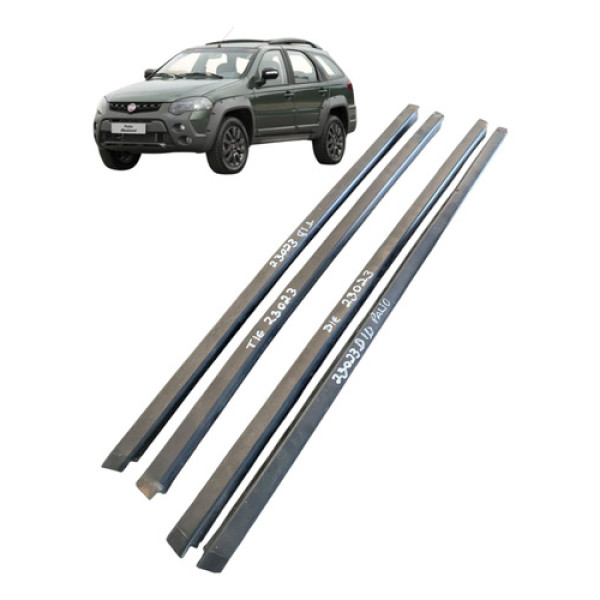 Kit Pestana Externa Porta Fiat Palio Weekend 2009 A 2015