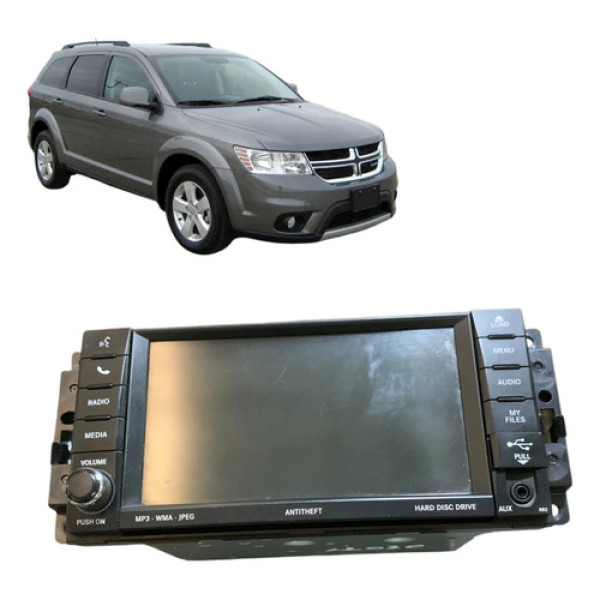 Tela Multimídia Dodge Journey 2009 A 2017 Original