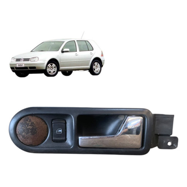 Maçaneta Int Traseira Direita Volkswagen Golf  2001 A 2006