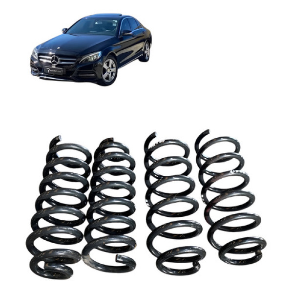 Jogo Molas Mercedes C200 C250 2.0 2015 A 2019 Original