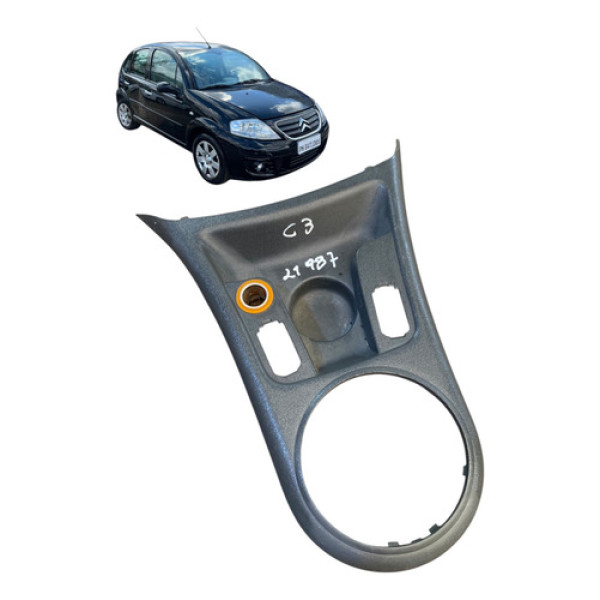 Moldura Acabamento Console Central Citroen C3  2007 A 2012 