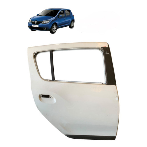 Porta Traseira Direita Renault Sandero 2016 A 2021