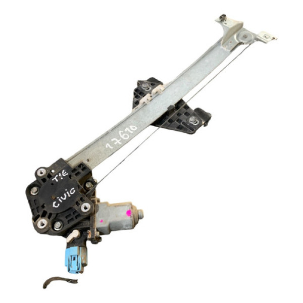 Maquina Vidro Traseira Esquerda Honda Civic 2007 A 2011