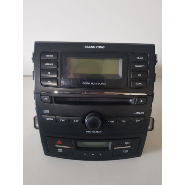 Rádio Orig Ssangyong Korando 2.0 Diesel 4x4 2012 2013 3478