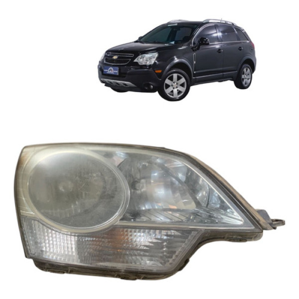Farol Lado Direito Chevrolet Captiva 2.4 2008 A 2014