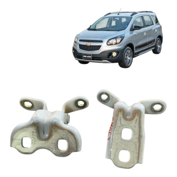 Dobradiça Porta Traseira Esquerda Chevrolet Spin 2013 A 2017